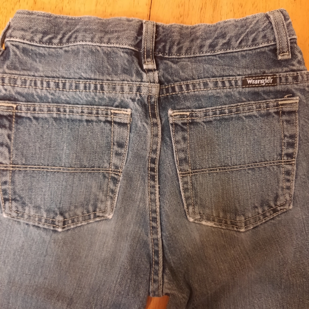 Boys wrangler jeans.  A1A34